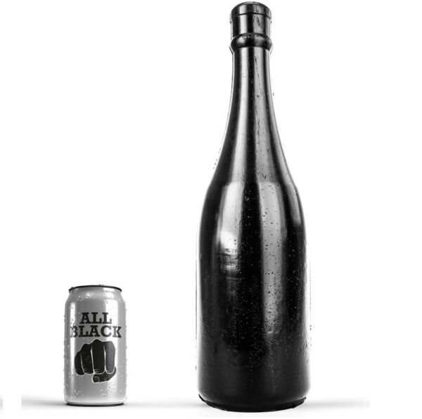 All Black Bottle — Butt Plug, 35 cm