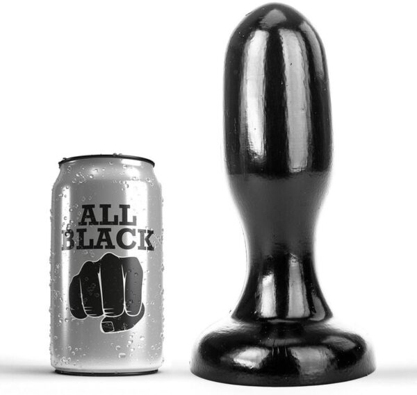 All Black Soft — Butt Plug, 19.5 cm — Anal
