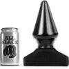 All Black Cone — Butt Plug, 20.5 cm — Anal