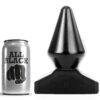 All Black Cone — Butt Plug, 18.5 cm — Anal