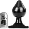 All Black Flexible — Butt Plug, 19 cm