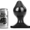 All Black Flexible — Butt Plug, 17 cm — Anal