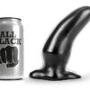 All Black Curved — Butt Plug, 13 cm — Anal
