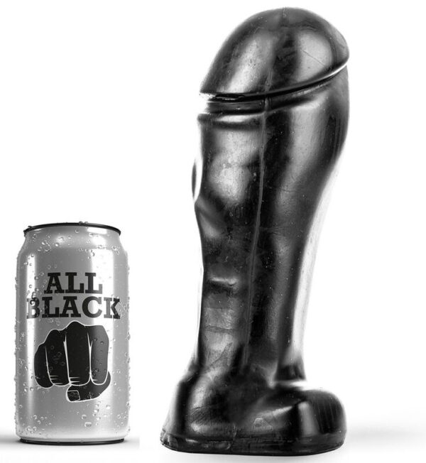 All Black Broad Tip — Dildo, 22 cm — Anal Dildos