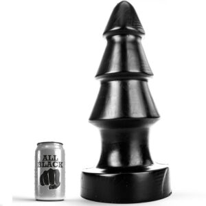 All Black Christmas Tree — Butt Plug, 40 cm