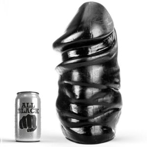 All Black Domed — Anal Dildo