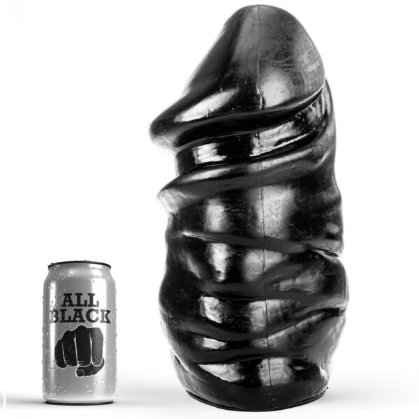All Black Domed — Anal Dildo