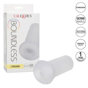 CalExotics Boundless — Male Masturbator, Clear — Non-Vibrating Masturbators — view 2