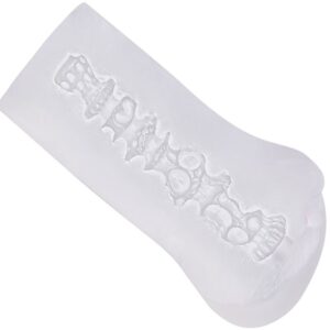 CalExotics Boundless Vulva — Male Masturbator, Clear — Manual Strokers — view 3