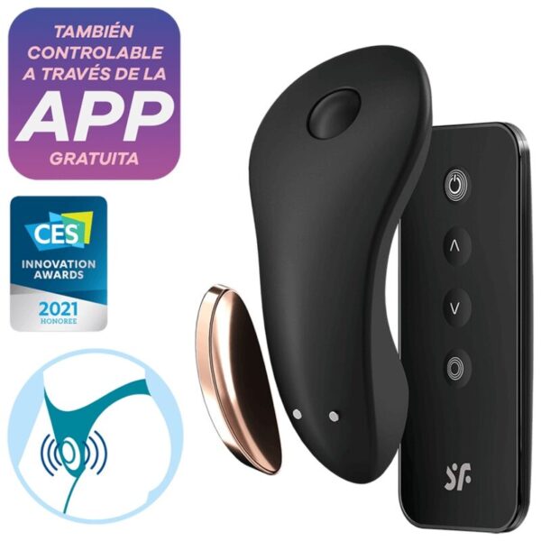 Satisfyer Little Secret — Panty Vibrator, Remote Control — App-Controlled Sex Toys — view 5