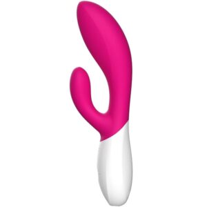 LELO Ina Wave 2 — Rabbit Vibrator, Fuchsia — G-Spot Vibrators — view 2