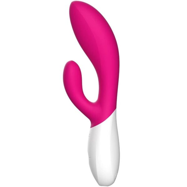 LELO Ina Wave 2 — Rabbit Vibrator, Fuchsia — G-Spot Vibrators — view 2
