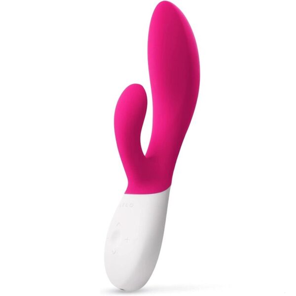 LELO Ina Wave 2 — Rabbit Vibrator, Fuchsia — G-Spot Vibrators