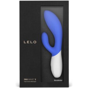 LELO Ina Wave 2 — Rabbit Vibrator, California Sky — G-Spot Vibrators — view 4