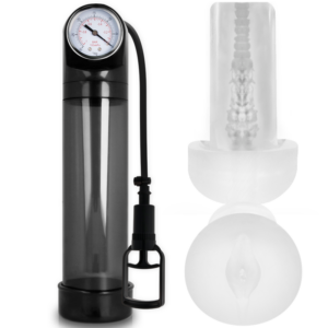 Pump Addicted Rx9 — Penis Pump, Pleasure Sleeve, Black — Penis Pumps