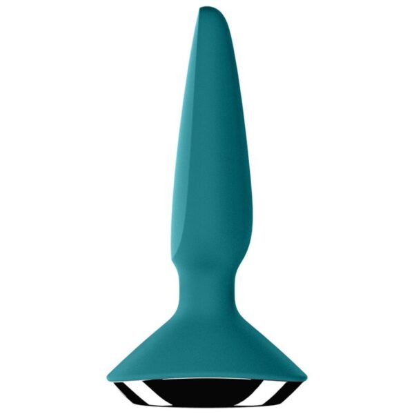 Satisfyer Plug-ilicious 1 — Vibrating Butt Plug, Green — Anal — view 5
