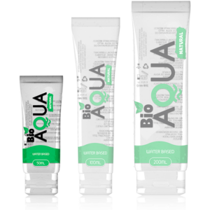 Bioaqua — Water-Based Lubricant, 50 ml, Natural — Lubes — view 2