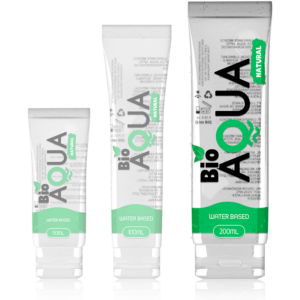 Bioaqua — Water-Based Lubricant, 200 ml, Natural — Lubes — view 2