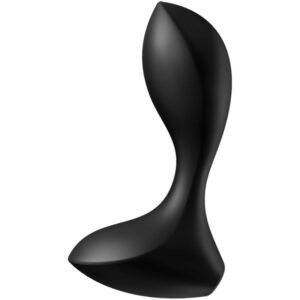 Satisfyer Backdoor Lover — Vibrating Butt Plug, Black — Anal — view 3