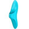 Satisfyer Teaser — Finger Vibrator, Rechargeable, Light Blue — Clitoral Stimulators