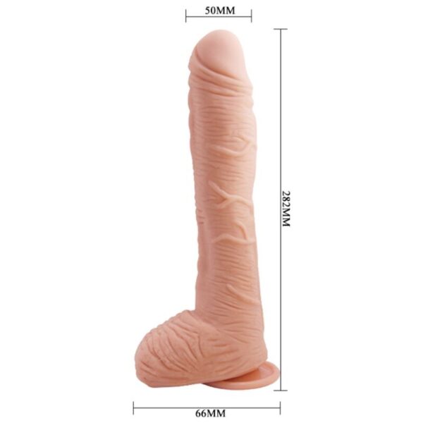 Baile Alex Skin — Realistic Dildo, 27 cm, Curved — Dildos — view 5