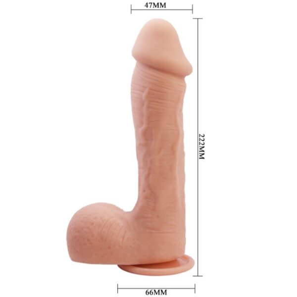 Baile Johnson Skin — Realistic Dildo, Suction Cup, 22 cm — Dildos — view 2
