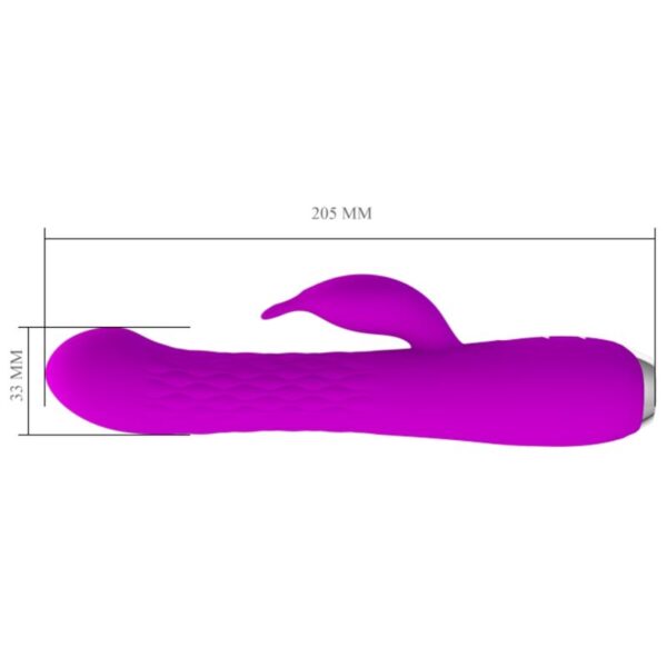 Pretty Love Molly — Rabbit Vibrator, Rechargeable, Purple — Rabbit Vibrators — view 3