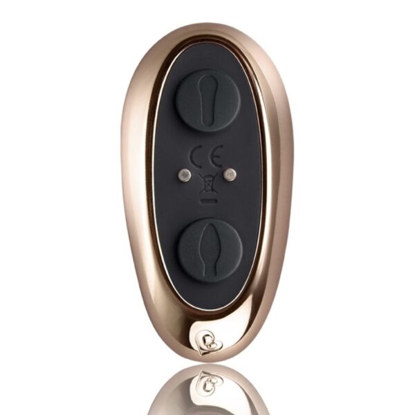 Rocks-Off Cocktail — Couples Vibrator, Remote Control, Black — Anal — view 7
