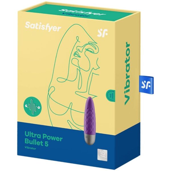 Satisfyer Ultra Power Bullet 5 — Bullet Vibrator, Violet — Bullet Vibrators — view 4