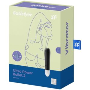 Satisfyer Ultra Power Bullet 2 — Bullet Vibrator, Black — Bullet Vibrators — view 4