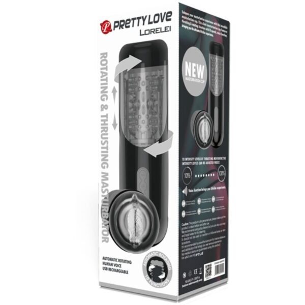 Pretty Love Lorelei — Automatic Masturbator, Rechargeable — Automatic Masturbators — view 2