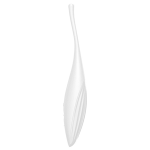 Satisfyer Twirling Joy — Clitoral Vibrator, App-Controlled, White — App-Controlled Sex Toys — view 2