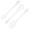 Satisfyer Yoni Power 1 — Kegel Balls, Silicone, White — Ben Wa Balls