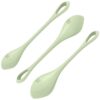Satisfyer Yoni Power 2 — Kegel Balls, Silicone, Green — Ben Wa Balls