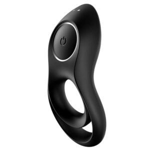 Satisfyer Legendary Duo — Vibrating Cock Ring, Black — Cock Rings