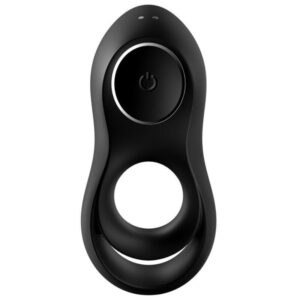 Satisfyer Legendary Duo — Vibrating Cock Ring, Black — Cock Rings — view 3