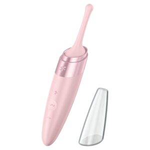 Satisfyer Twirling Delight — Clitoral Vibrator, Pink — Clitoral Stimulators