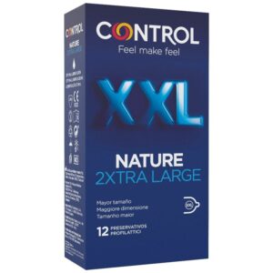 Control Nature 2Xtra Large — XL Condoms, 12 Pack — Condom Multipacks