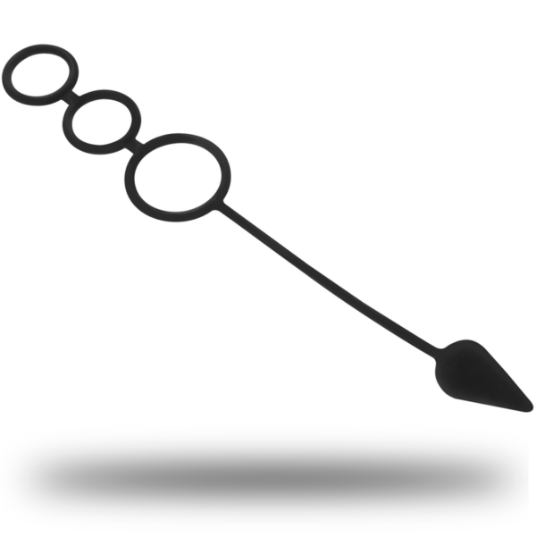 Ohmama Fetish — Cock Ring, Butt Plug, Black — Butt Plugs