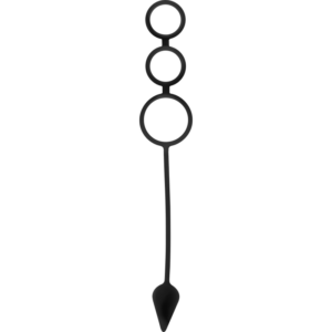 Ohmama Fetish — Cock Ring, Butt Plug, Black — Butt Plugs — view 2