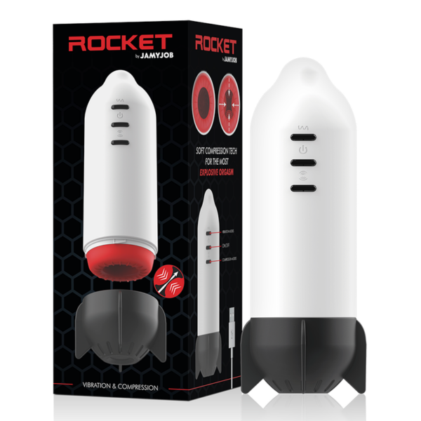 Jamyjob Rocket — Vibrating Masturbator, Rechargeable — Automatic Masturbators — view 10