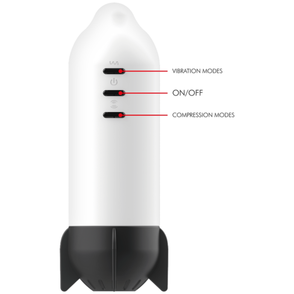 Jamyjob Rocket — Vibrating Masturbator, Rechargeable — Automatic Masturbators — view 8