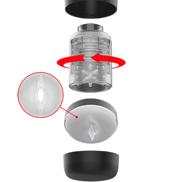 Jamyjob Tornado — Automatic Masturbator, Suction Cup — Automatic Masturbators — view 2