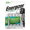 Energizer Rechargeable AA 2300mAh — Batteries, 4 Pack — Batteries & Spare Parts