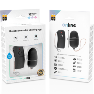 Online — Vibrating Egg, Waterproof, Black — Clitoral Stimulators — view 3