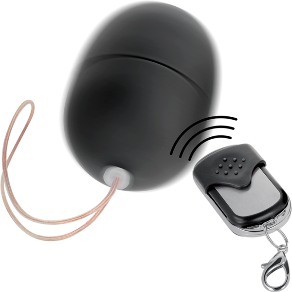 Online — Vibrating Egg, Waterproof, S, Black — Remote Control Vibrators