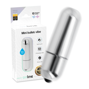 Online — Bullet Vibrator, Waterproof, Silver — Bullet Vibrators — view 4