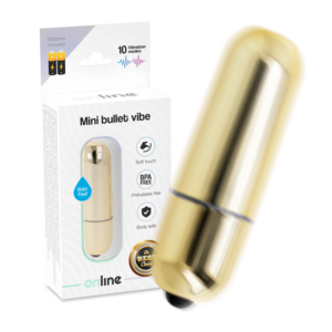 Online — Bullet Vibrator, Waterproof, Gold — Bullet Vibrators — view 4