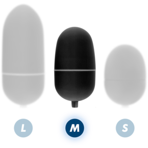Online — Vibrating Egg, Waterproof, M, Black — Remote Control Vibrators — view 3