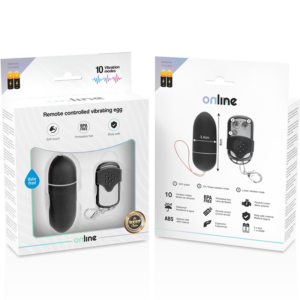 Online — Vibrating Egg, Waterproof, L, Black — Remote Control Vibrators — view 4